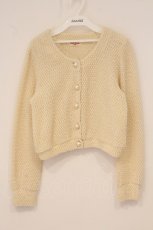 画像1: Emily Temple cute / POPCORNカーディガン  オフシロ O-26-06-01-080-ET-TO-IG-OS (1)