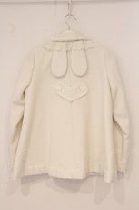 画像5: BABY,THE STARS SHINE BRIGHT / うさくみゃちゃんショートコート  シロ O-26-06-01-082-BA-CO-IG-OS (5)
