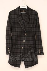 画像1: MIHO MATSUDA / ジャケット・ユネス M ブラック O-26-06-01-088-GO-JA-OW-OS (1)