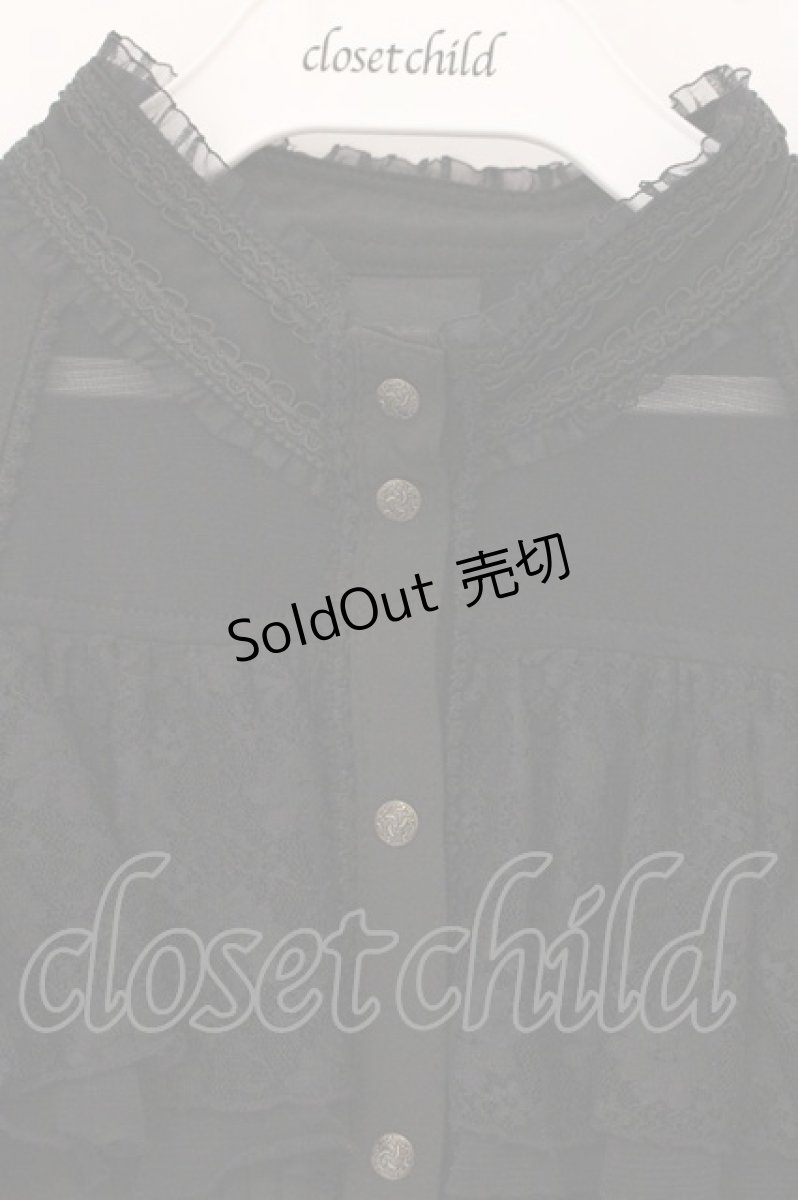 画像2: Ozz oneste / オフショルシャツワンピース  ブラック O-26-06-01-009-OO-OP-IG-OS (2)