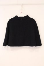 画像3: Physical Drop / スクールセットのケープ  ネイビー×裏地レオパード O-26-06-01-020-LO-JA-OW-OS (3)