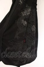 画像3: Ozz Croce / 龍刺繍ノースリーブワンピース  ブラック O-26-06-02-065-OO-OP-IG-OS (3)