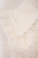 画像3: MR / 2WAY COLLAR TULLE FISH TAIL ONE PIECE（ツーウェイカラーチュールフィッシュテールワンピース）  ホワイト O-26-06-02-095-PU-OP-IG-OS (3)