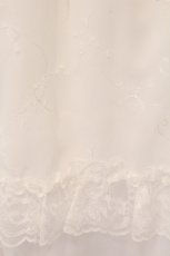画像6: MR / 2WAY COLLAR TULLE FISH TAIL ONE PIECE（ツーウェイカラーチュールフィッシュテールワンピース）  ホワイト O-26-06-02-095-PU-OP-IG-OS (6)