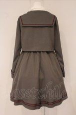画像4: Amavel / Traditional Academyボレロセーラーワンピース  グレー O-26-06-02-097-CA-OP-IG-OS (4)