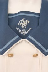 画像2: Amavel / Fancy Heart セットアップセーラーワンピース  ブルー×シロ O-26-06-02-099-CA-OP-IG-OS (2)