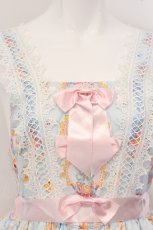 画像2: Royal Princess Alice / Pastel Merry-go-round 飴ノ森ふみかコラボ/ジャンパースカート  ピンク O-26-06-03-038-LO-OP-OW-OS (2)