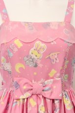 画像2: Angelic Pretty / SPACE TOYSジャンパースカート  ピンク O-26-06-03-041-AP-OP-OW-OS (2)