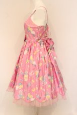 画像4: Angelic Pretty / SPACE TOYSジャンパースカート  ピンク O-26-06-03-041-AP-OP-OW-OS (4)