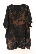 画像3: Desoro Works / Shoulder zip T-Shirt(Half) Tシャツ  ブラック O-26-06-03-056-GO-TO-OW-OS (3)