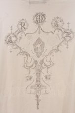 画像2: Ozz conte / バックプリントドロストTシャツ  ホワイト O-26-06-03-059-OO-TO-OW-OS (2)