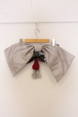 画像3: Qutie Frash / 2016年パティキュラ飾り帯  ＷＨ/モノクロ龍虎和柄 O-26-06-03-010-QU-ZA-IG-OS (3)