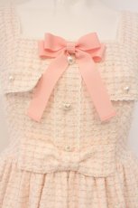 画像2: Angelic Pretty / Macaron Tweedジャンパースカート  ピンク O-26-06-04-033-AP-OP-OW-OS (2)