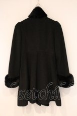画像4: evelyn / ビジューブローチ付きコート S クロ O-26-06-04-034-LO-CO-OW-OS (4)