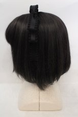 画像3: axes femme / フリルリボンカチューシャ  クロ O-26-06-04-1051-AX-BL-OW-OS (3)