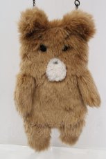 画像1: Franche Lippee / 2頭身くまポシェット  キャメル O-26-06-04-1059-LO-BG-IG-OS (1)
