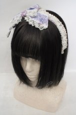 画像1: Angelic Pretty / Romantic Little Gardenカチューシャ  ラベンダー O-26-06-04-1006-AP-AC-YM-OS (1)