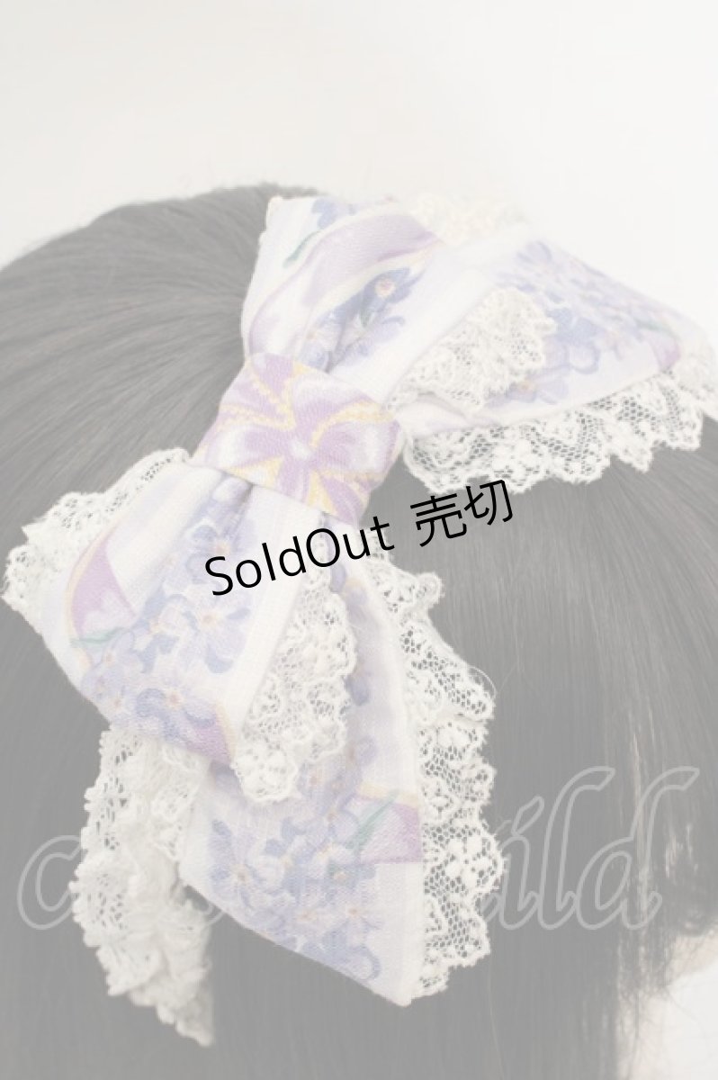 画像2: Angelic Pretty / Romantic Little Gardenカチューシャ  ラベンダー O-26-06-04-1006-AP-AC-YM-ZT208-F002 (2)