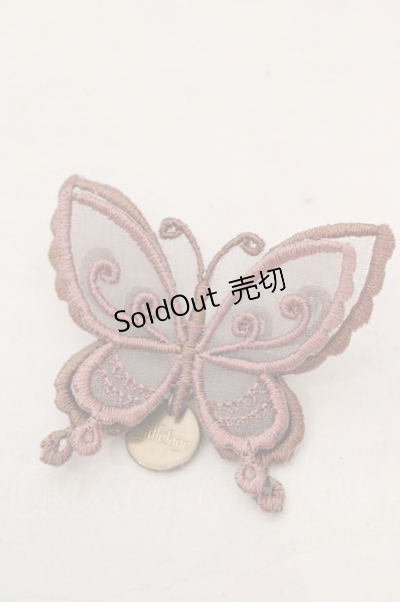 画像1: abilletage / Butterfly motif accessory（バタフライモチーフアクセサリー）  アンティーク ブローチ O-26-06-04-1017-GO-AC-IG-OS (1)