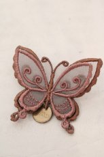 画像1: abilletage / Butterfly motif accessory（バタフライモチーフアクセサリー）  アンティーク ブローチ O-26-06-04-1017-GO-AC-IG-OS (1)