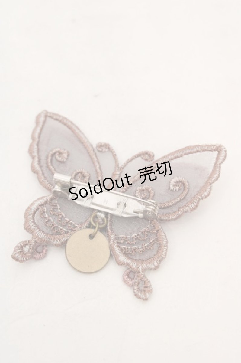 画像2: abilletage / Butterfly motif accessory（バタフライモチーフアクセサリー）  アンティーク ブローチ O-26-06-04-1017-GO-AC-IG-OS (2)