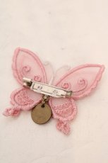 画像2: abilletage / Butterfly motif accessory（バタフライモチーフアクセサリー）  ピンク ブローチ O-26-06-04-1019-GO-AC-IG-OS (2)