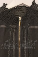 画像2: axes femme / シアーワンピース M グレー O-26-06-04-008-AX-OP-OW-OS (2)