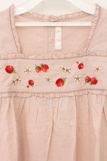 画像2: PINK HOUSE / いちご刺繍プルブラウス  ピンク O-26-06-04-072-LO-BL-IG-OS (2)