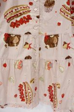 画像3: PINK HOUSE CHELSEA / スイーツパーティチュニックブラウス  ピンク O-26-06-04-080-LO-BL-IG-OS (3)