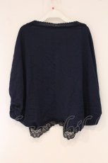 画像3: Franche Lippee / レース使いドルマンカーディガン M ネイビー O-26-06-04-009-LO-TO-OW-OS (3)