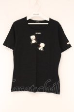 画像1: PINK HOUSE / パンダプリントTシャツ L クロ O-26-06-04-010-LO-TS-OW-OS (1)