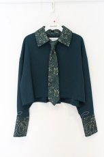 画像1: HARE / イソザイネクタイツキショートシャツ F グリーン O-26-06-05-029-GO-BL-OW-OS (1)