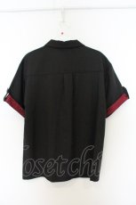 画像3: axes femme / ジャカード×プリーツブラウス F クロ O-26-06-05-032-AX-BL-OW-OS (3)