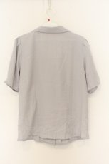 画像3: an another angelus / ローズ刺繍ボウタイブラウス F グレー O-26-06-05-050-CA-BL-OW-OS (3)