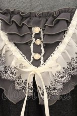 画像2: axes femme / レイヤード風カットデニムプルオーバー M グレー O-26-06-06-036-AX-TO-IG-OS (2)