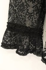 画像3: INGEBORG / 総レースボレロ 3(9号) クロ O-26-06-06-045-LO-TO-IG-OS (3)