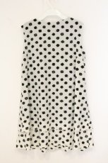 画像3: INGEBORG / ロゴドットノースリーブチュニック 3(9号) シロ×クロ O-26-06-06-049-LO-TO-IG-OS (3)