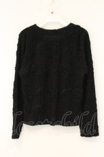 画像3: INGEBORG / リボンカメリア刺繍ボレロ 3(9号) クロ O-26-06-06-050-LO-TO-IG-OS (3)