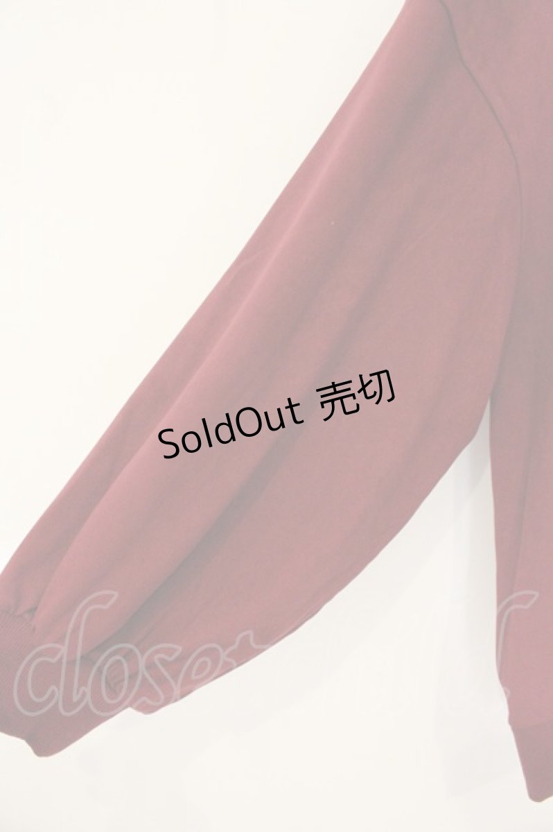 画像3: CuLLt / CuLLt 2023 MENS HAPPY BAG PLANET PULLOVER  ワイン O-26-06-06-053-PU-TO-IG-OS (3)