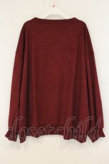 画像4: CuLLt / CuLLt 2023 MENS HAPPY BAG PLANET PULLOVER  ワイン O-26-06-06-053-PU-TO-IG-OS (4)
