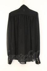 画像4: a maiden devil / Chiffon blouse  ブラック O-26-06-06-055-GO-BL-IG-OS (4)