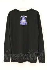 画像3: LISTEN FLAVOR / ダークナイトリーパーロンT  ブラック O-26-06-06-059-PU-TO-IG-OS (3)