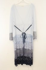 画像1: axes femme / グラデーションレースガウン  ブルーグラデーション O-26-06-06-064-AX-TO-IG-OS (1)