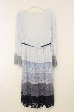 画像3: axes femme / グラデーションレースガウン  ブルーグラデーション O-26-06-06-064-AX-TO-IG-OS (3)