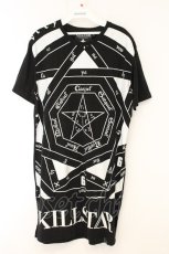画像1: KILL STAR / Sigillium Dei X-LONG Tシャツ  ブラック O-26-06-06-074-PU-TS-YM-OS (1)