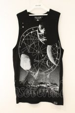 画像1: KILL STAR / シンボルプリント LONG タンクトップ XL ブラック O-26-06-06-075-PU-TS-YM-OS (1)