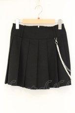 画像1: Jamieエーエヌケー / チェーンプリーツスカート  クロ O-26-06-06-010-LO-SK-IG-OS (1)