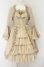 画像1: Henrietta / Victorian Dollワンピース 2 ノーマル丈 キナリ O-26-06-07-033-LO-OP-OW-OS (1)