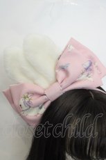 画像2: Royal Princess Alice / 絢爛藤祭り たまコラボ うさ耳カチューシャ  ピンク O-26-06-07-054-LO-AC-IG-ZT169-F001 (2)