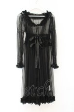 画像1: Vallee lys / Nocturne Tulle Cardigan カーディガン  ブラック O-26-06-07-009-GO-TO-YM-OS (1)